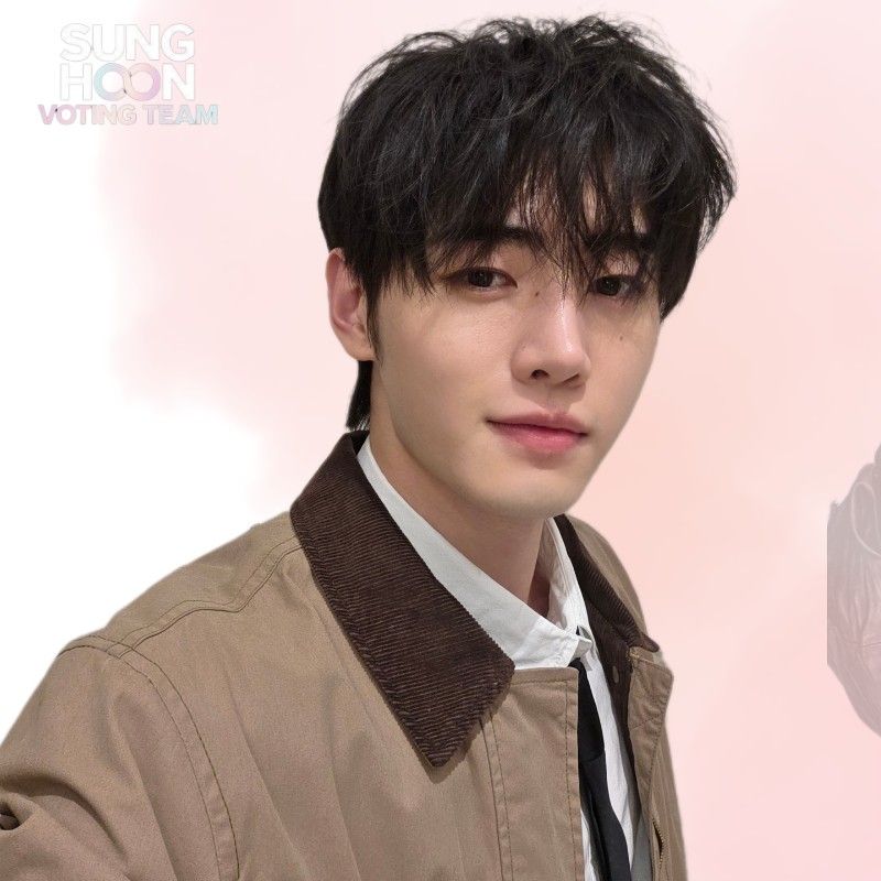 Recent activity shot of Sunghoon (ENHYPEN)