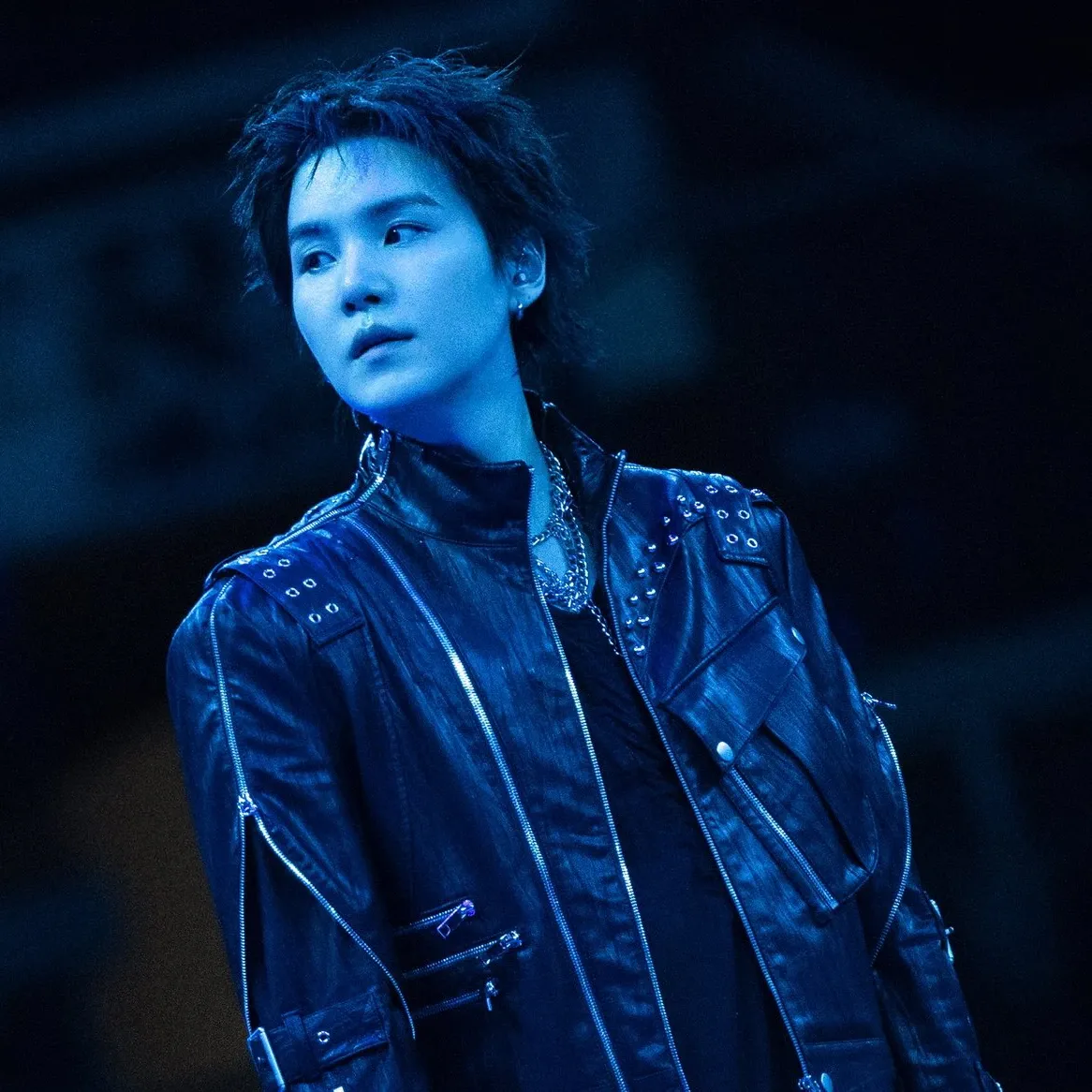 Recent activity shot of SUGA (BTS)