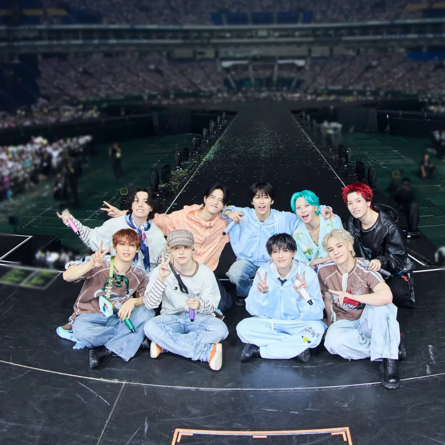 A moment captured by Mamehara Issei (JO1)'s fan