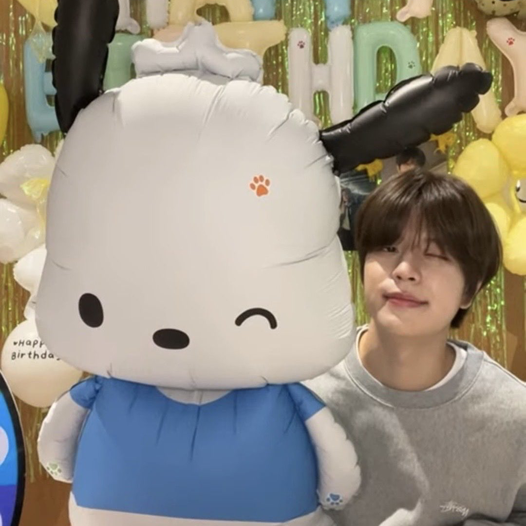 Recent activity shot of Seungmin (Stray Kids)