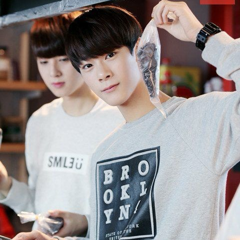 Recent activity shot of Moonbin (ASTRO)