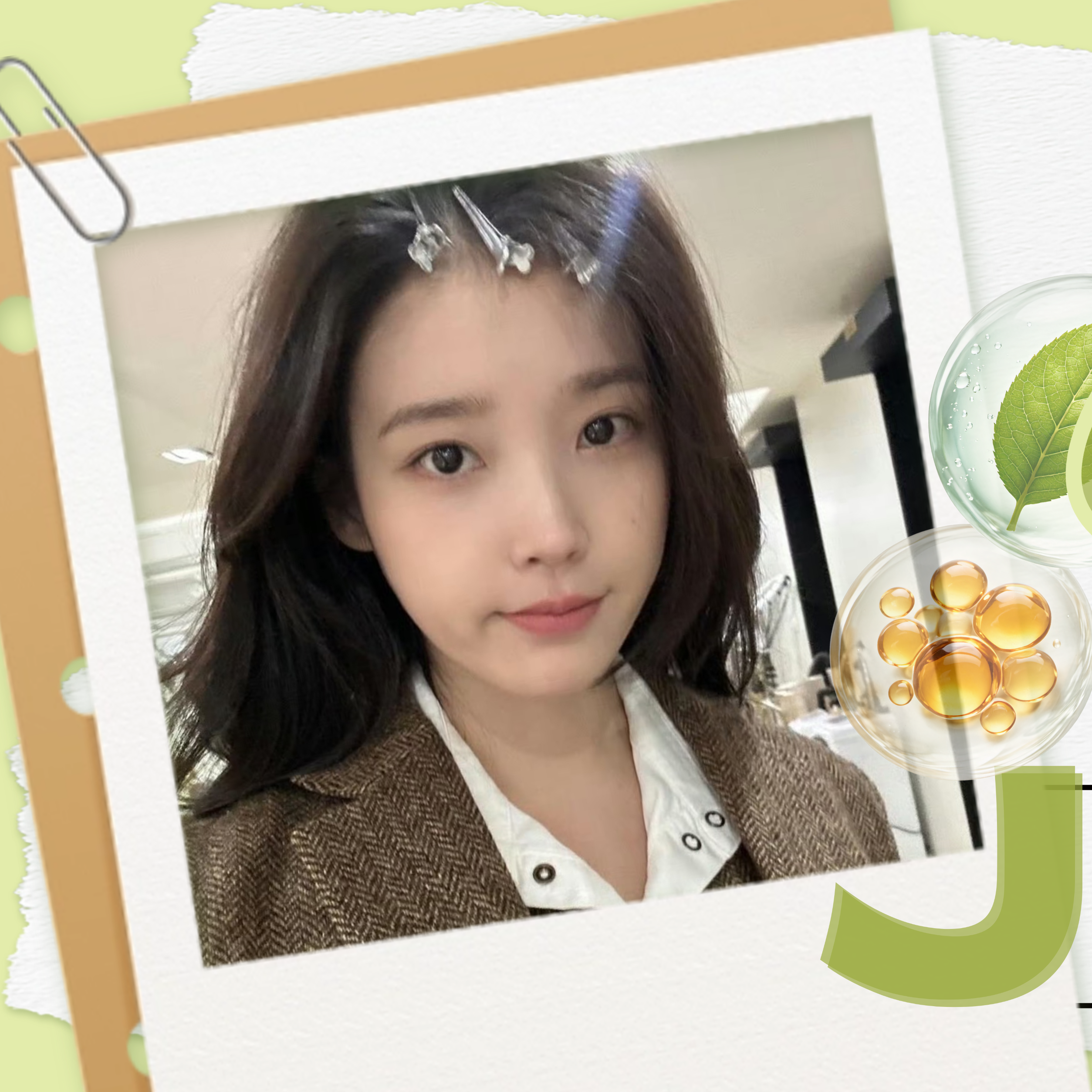 아이유의 비하인드 컷