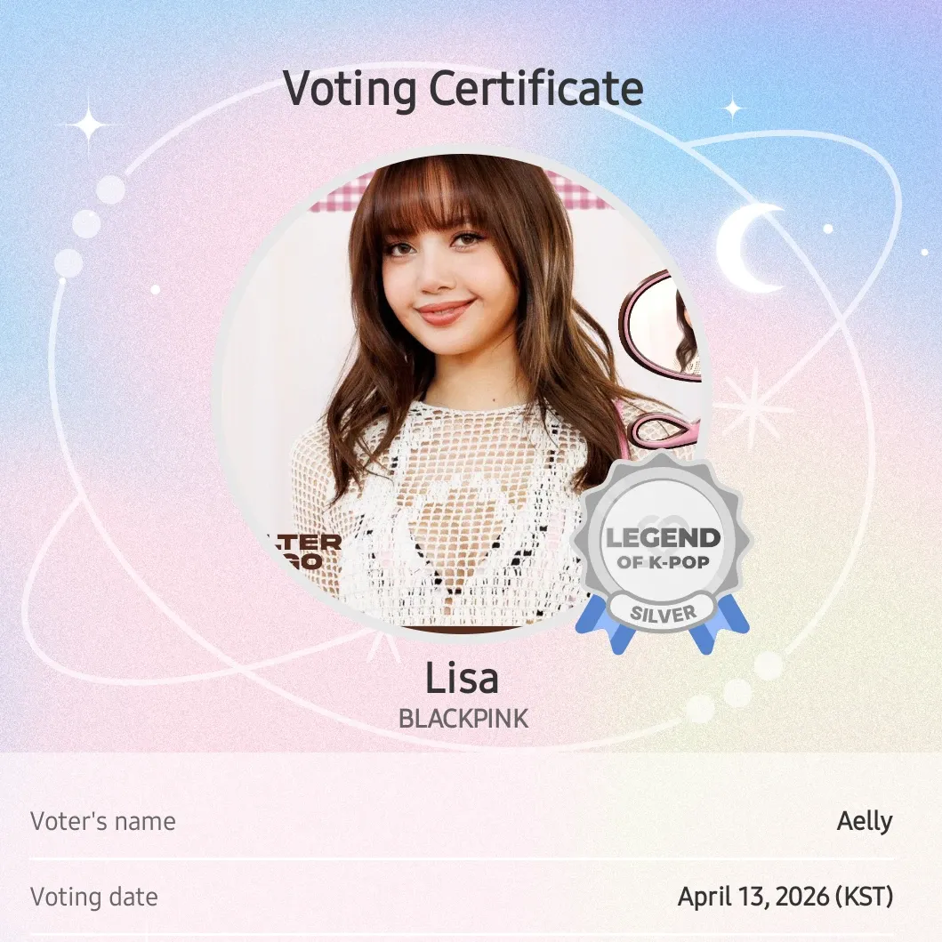 Momen yang diabadikan oleh penggemar Lisa (BLACKPINK)