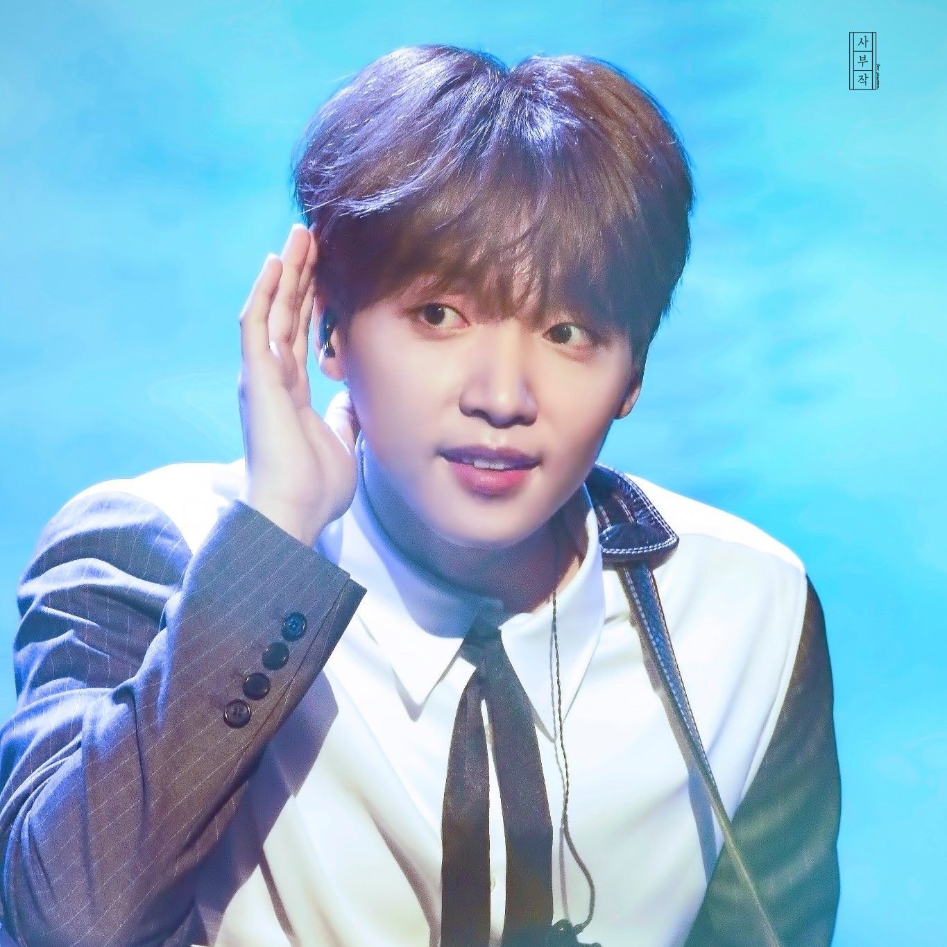 A moment captured by Jeong Sewoon's fan