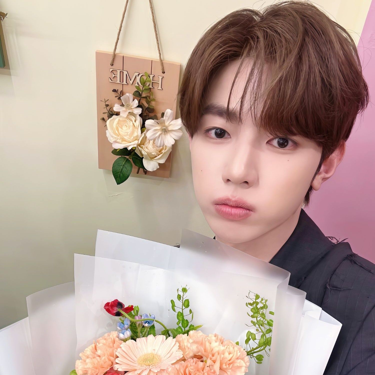 Recent activity shot of Zhang Hao (ZEROBASEONE)