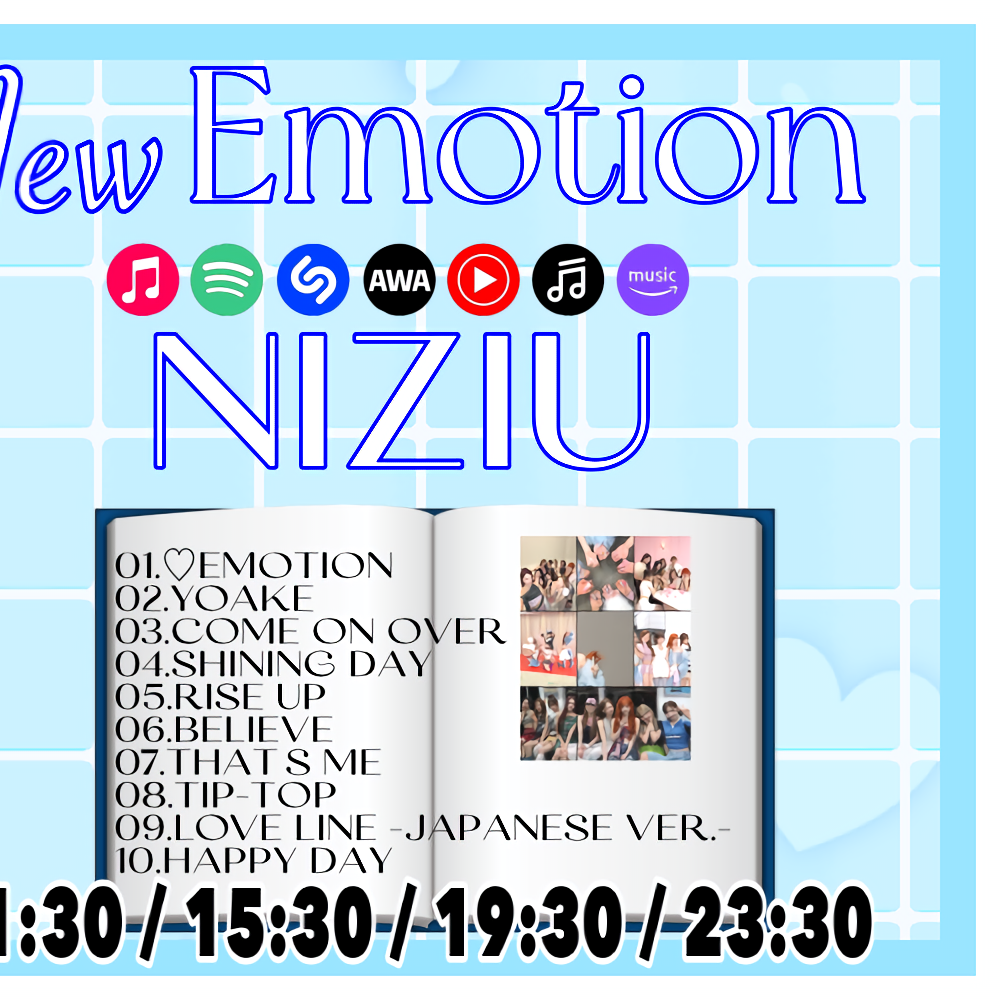 Foto aktivitas terbaru NiziU