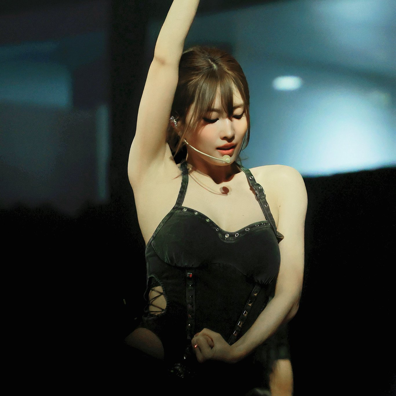 A moment captured by Momo (TWICE)'s fan