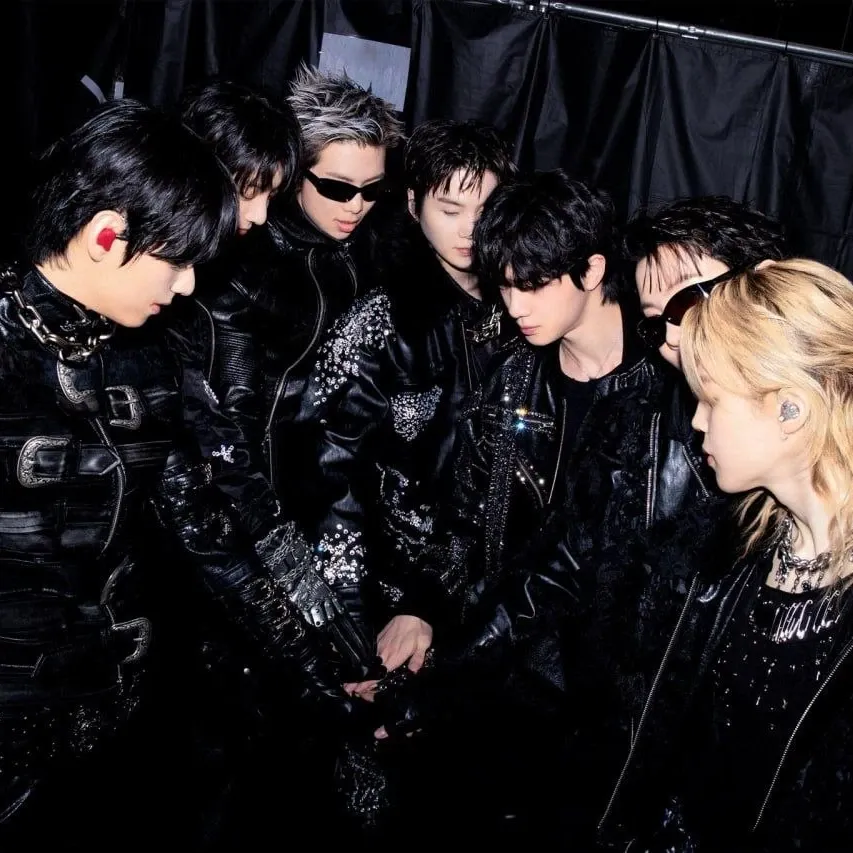 防彈少年團粉絲拍下的瞬間