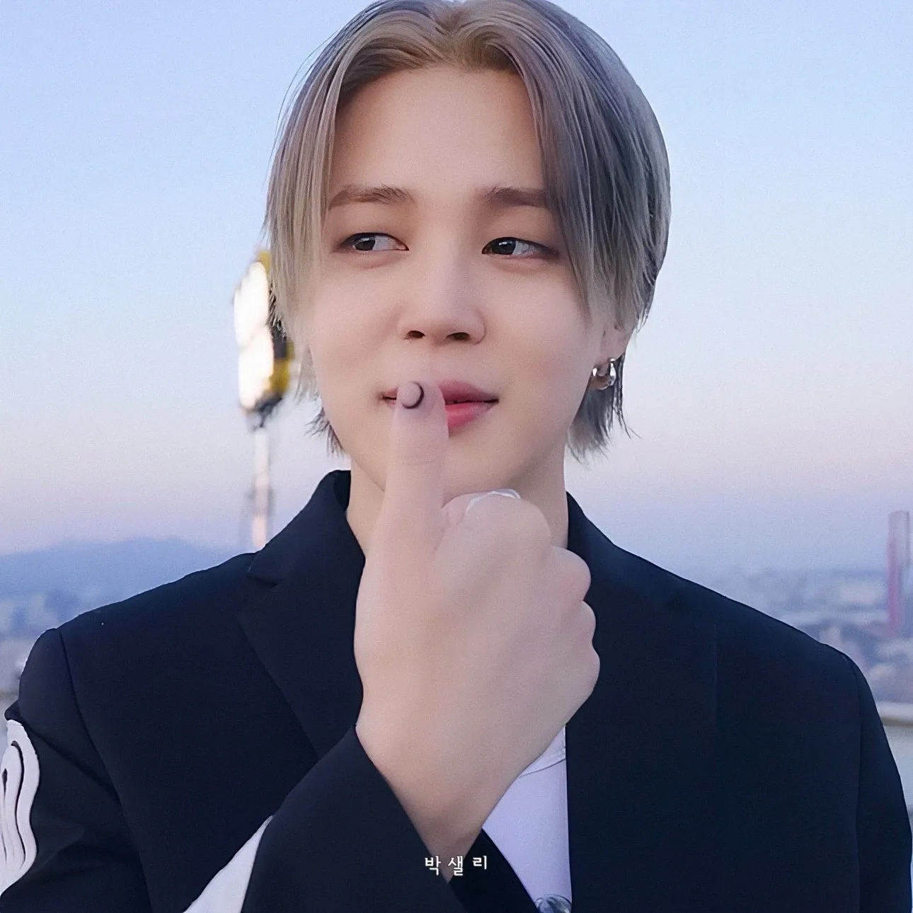 지민 (방탄소년단)의 비하인드 컷