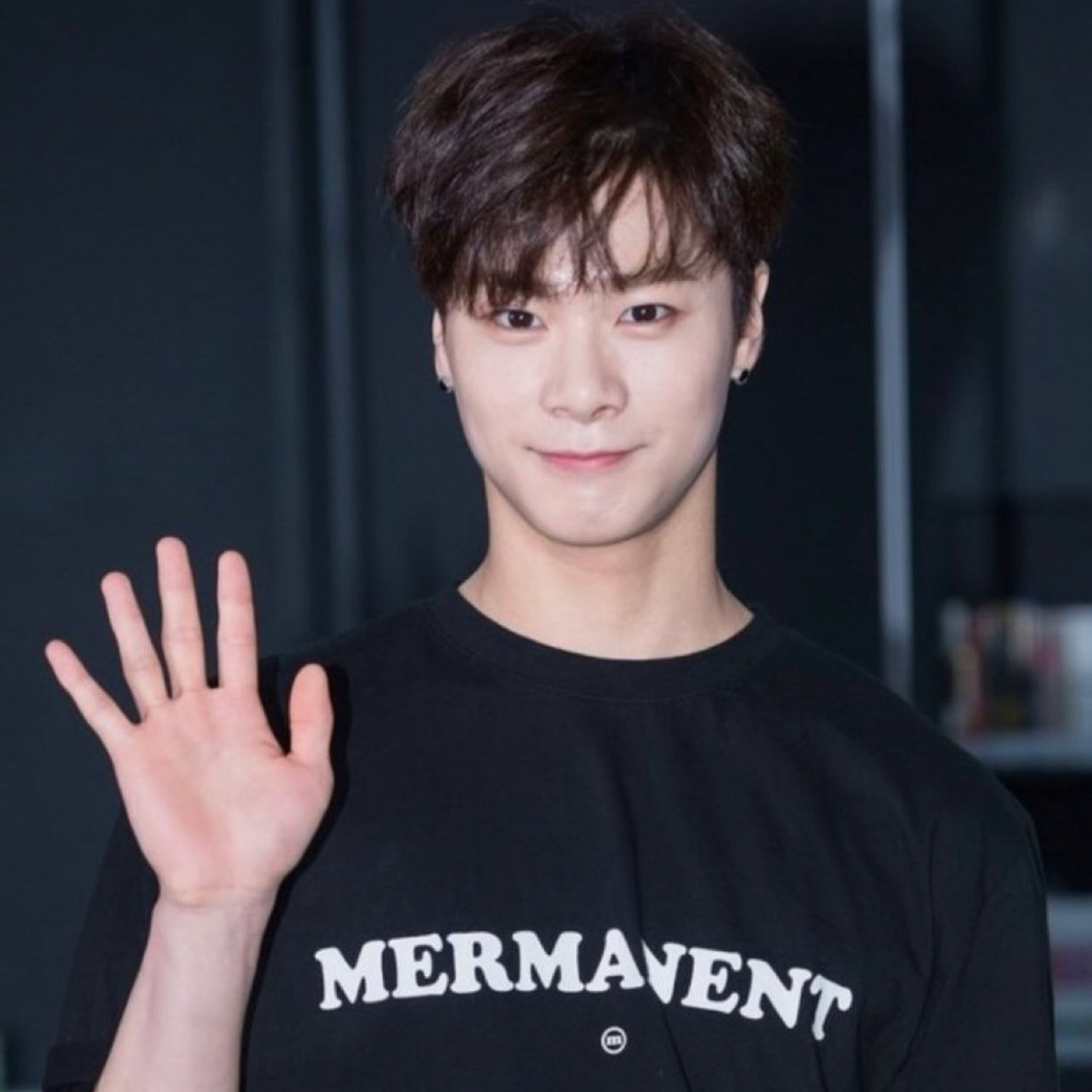 Recent activity shot of Moonbin (ASTRO)