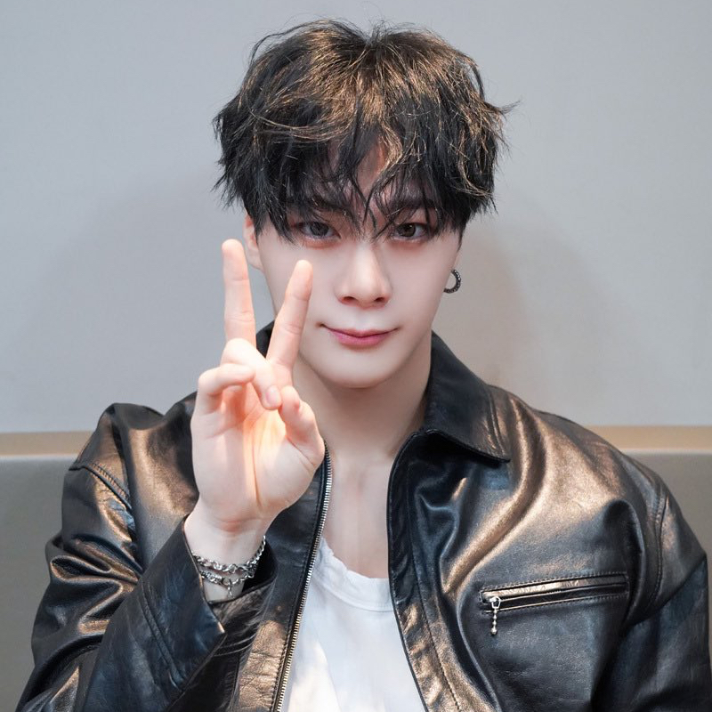 Recent activity shot of Moonbin (ASTRO)