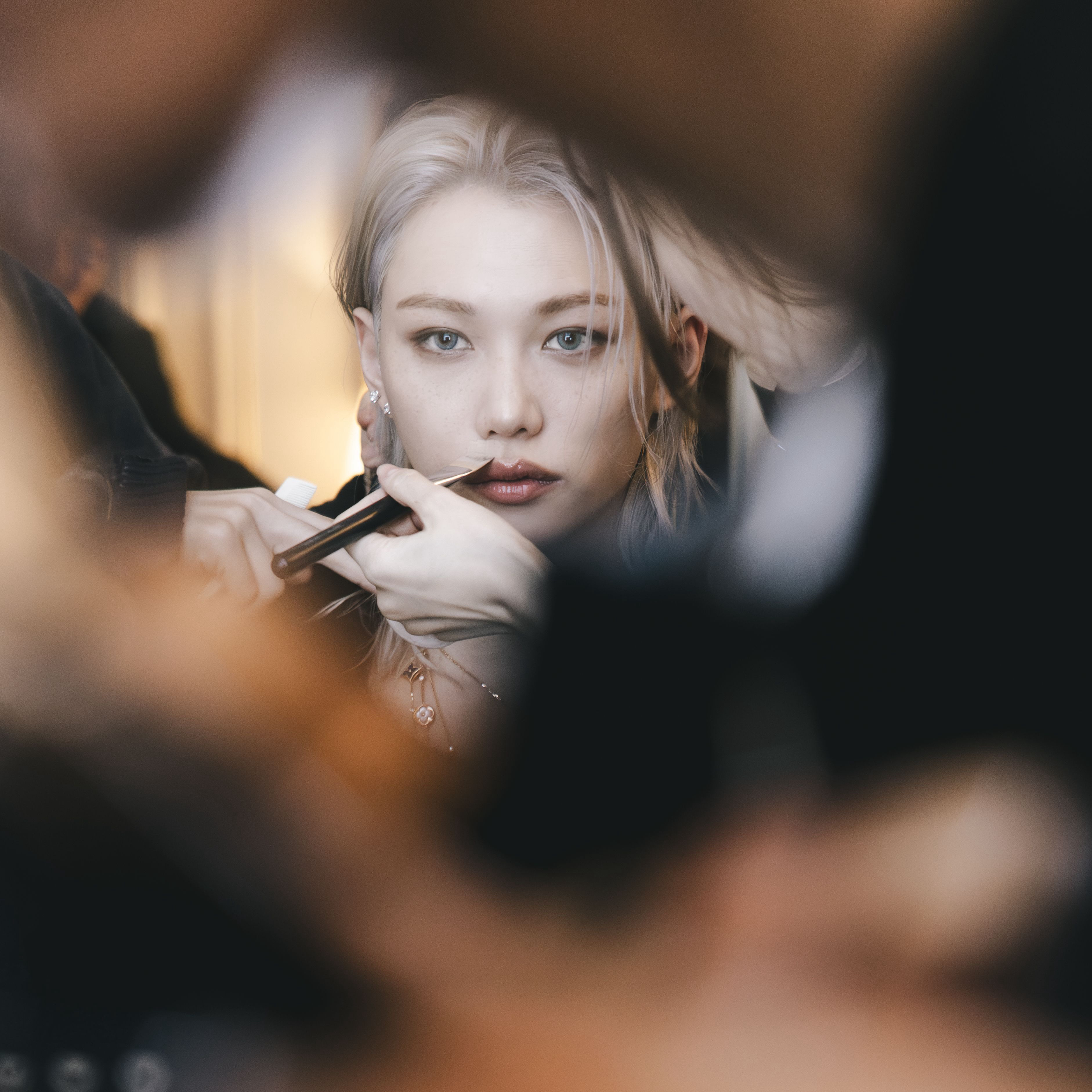 A moment captured by Felix (Stray Kids)'s fan