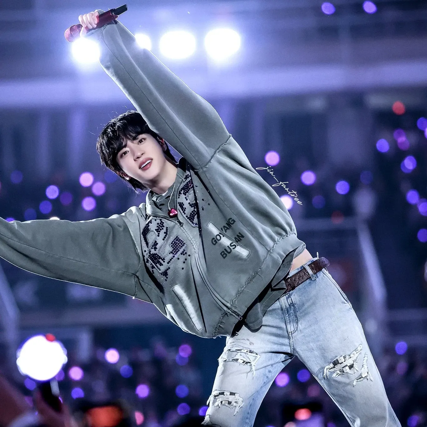Foto terbaru Jin (BTS)