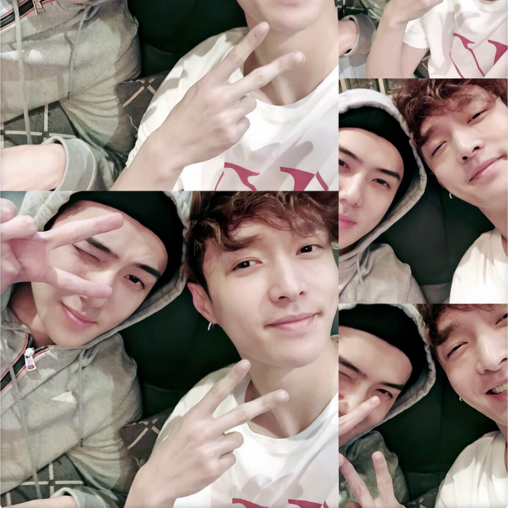 Behind-the-scenes cut of Lay (EXO)