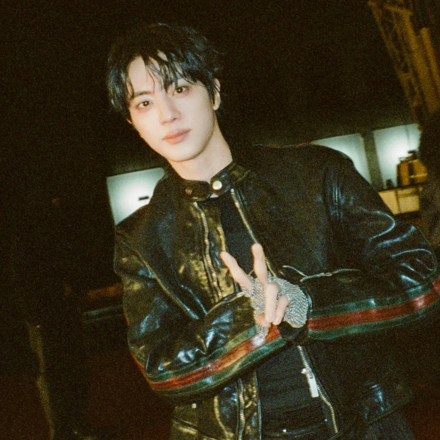 Momen yang diabadikan oleh penggemar Jin (BTS)