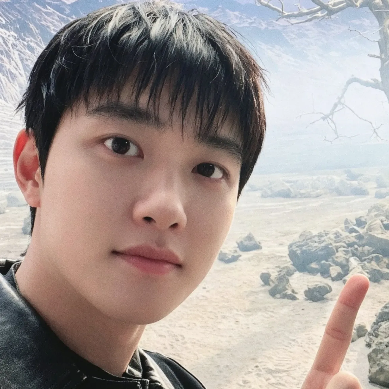 Momen yang diabadikan oleh penggemar D.O. (EXO)