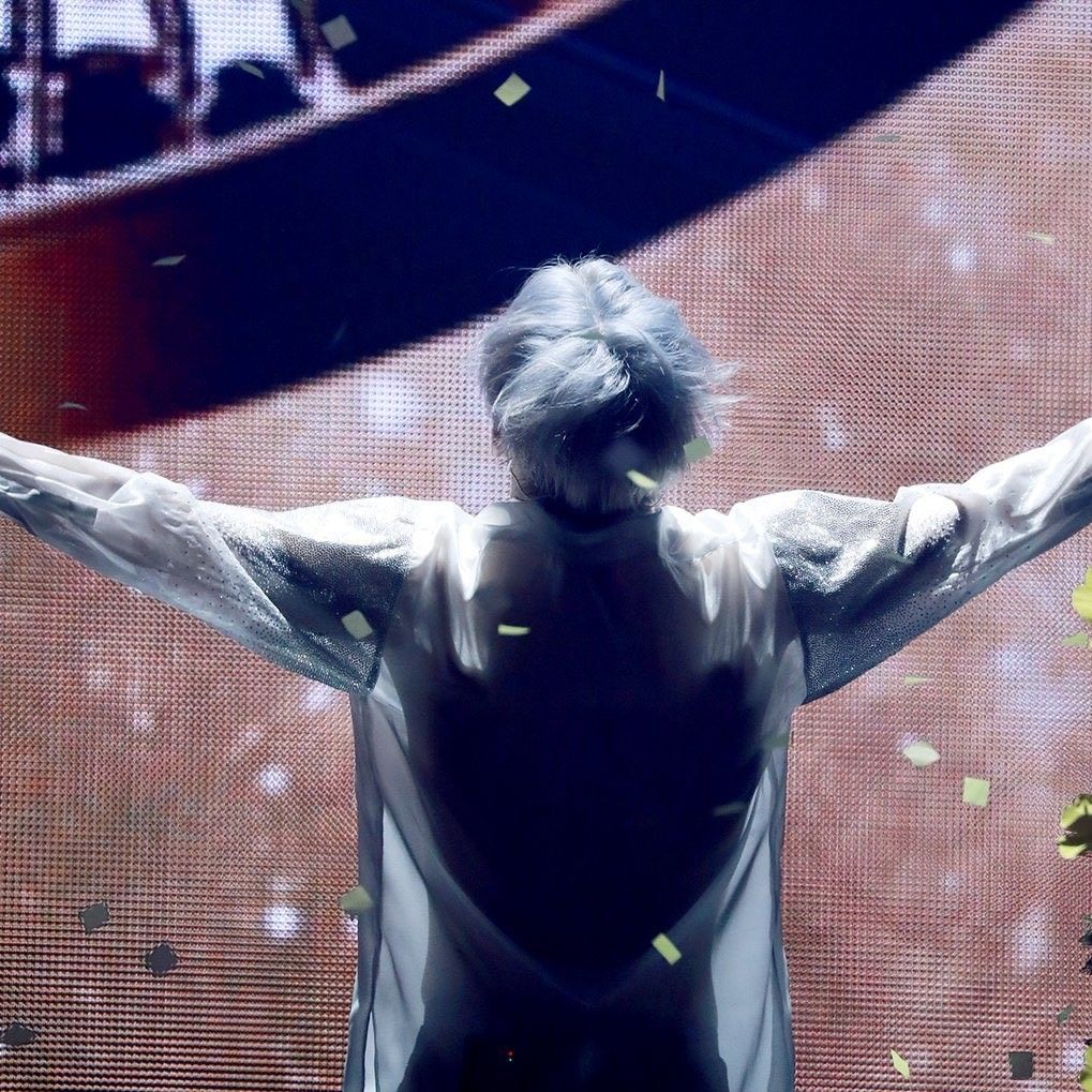 Momen yang diabadikan oleh penggemar Xiumin (EXO)