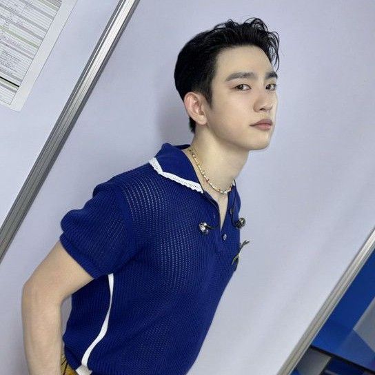 Recent activity shot of Jinyoung (GOT7)