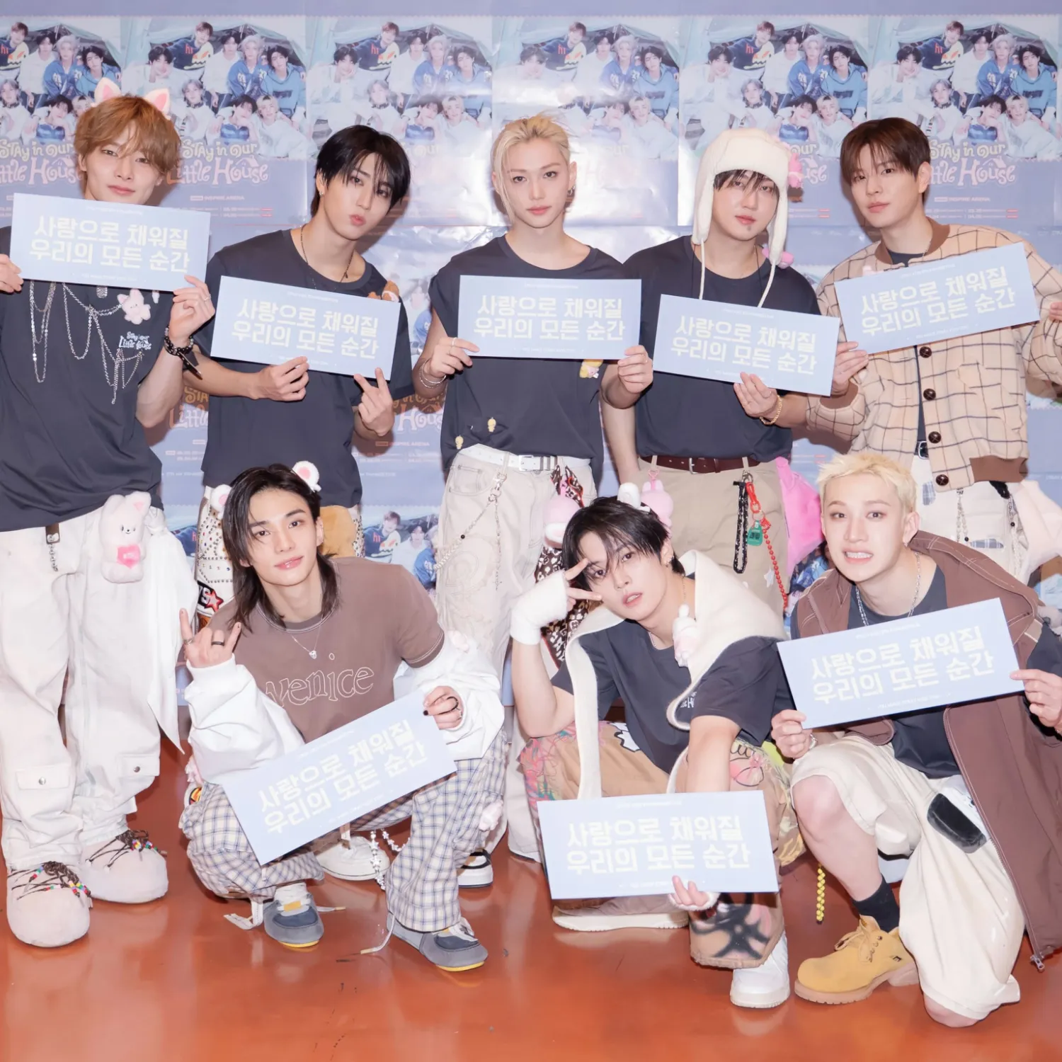 Momen yang diabadikan oleh penggemar Stray Kids