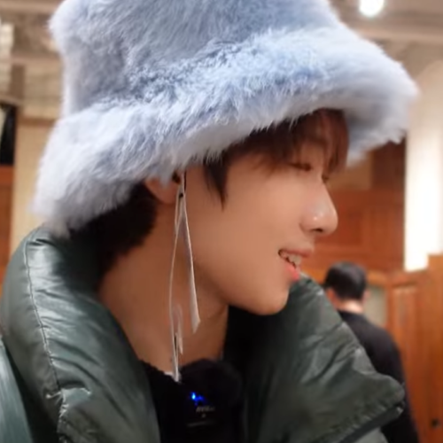 Behind-the-scenes cut of Wonjun (WHIB)