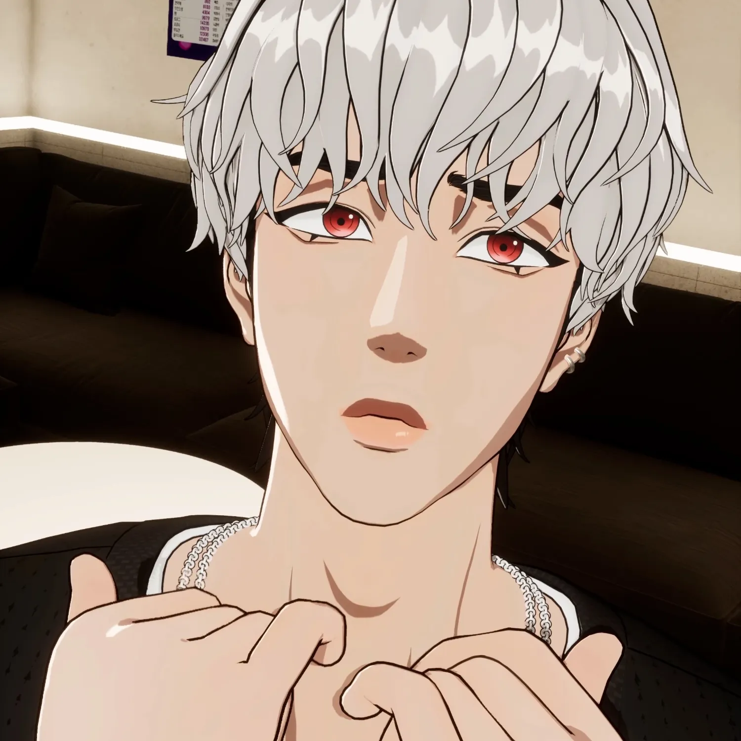 Recent activity shot of Eunho (PLAVE)