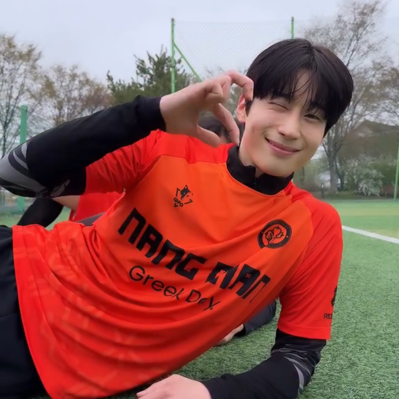 Momen yang diabadikan oleh penggemar Han Seungwoo