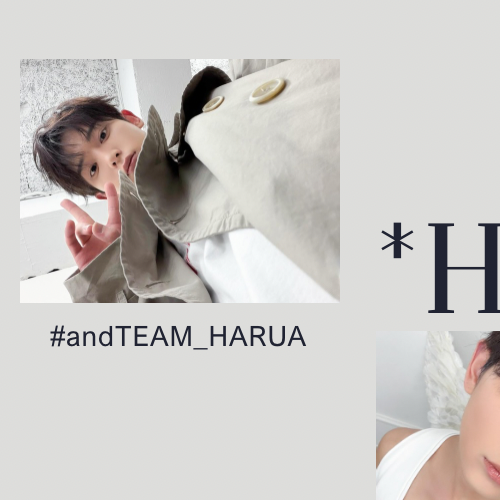 Behind-the-scenes cut of Harua (&TEAM)