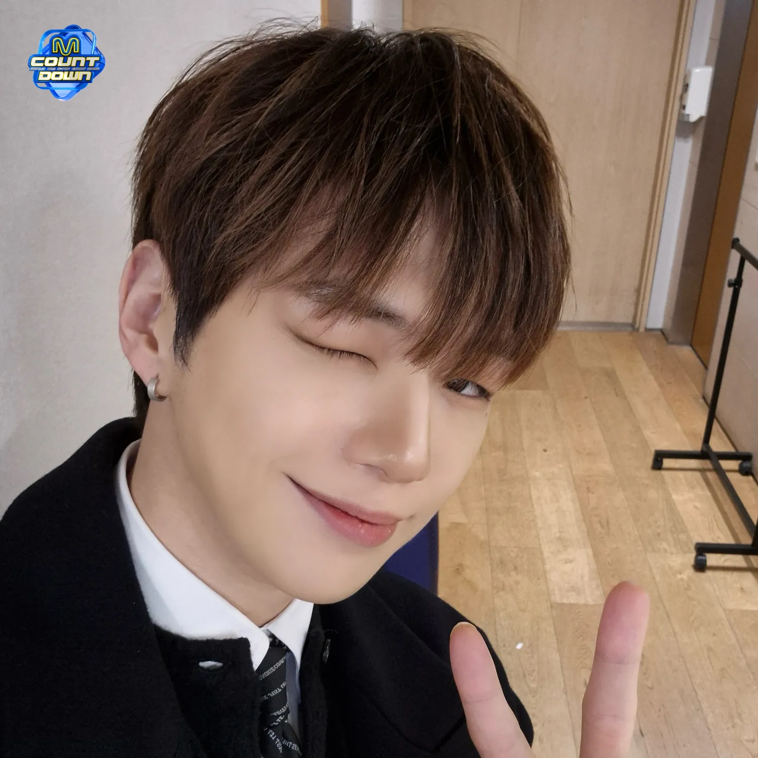 A moment captured by Kang Daniel's fan