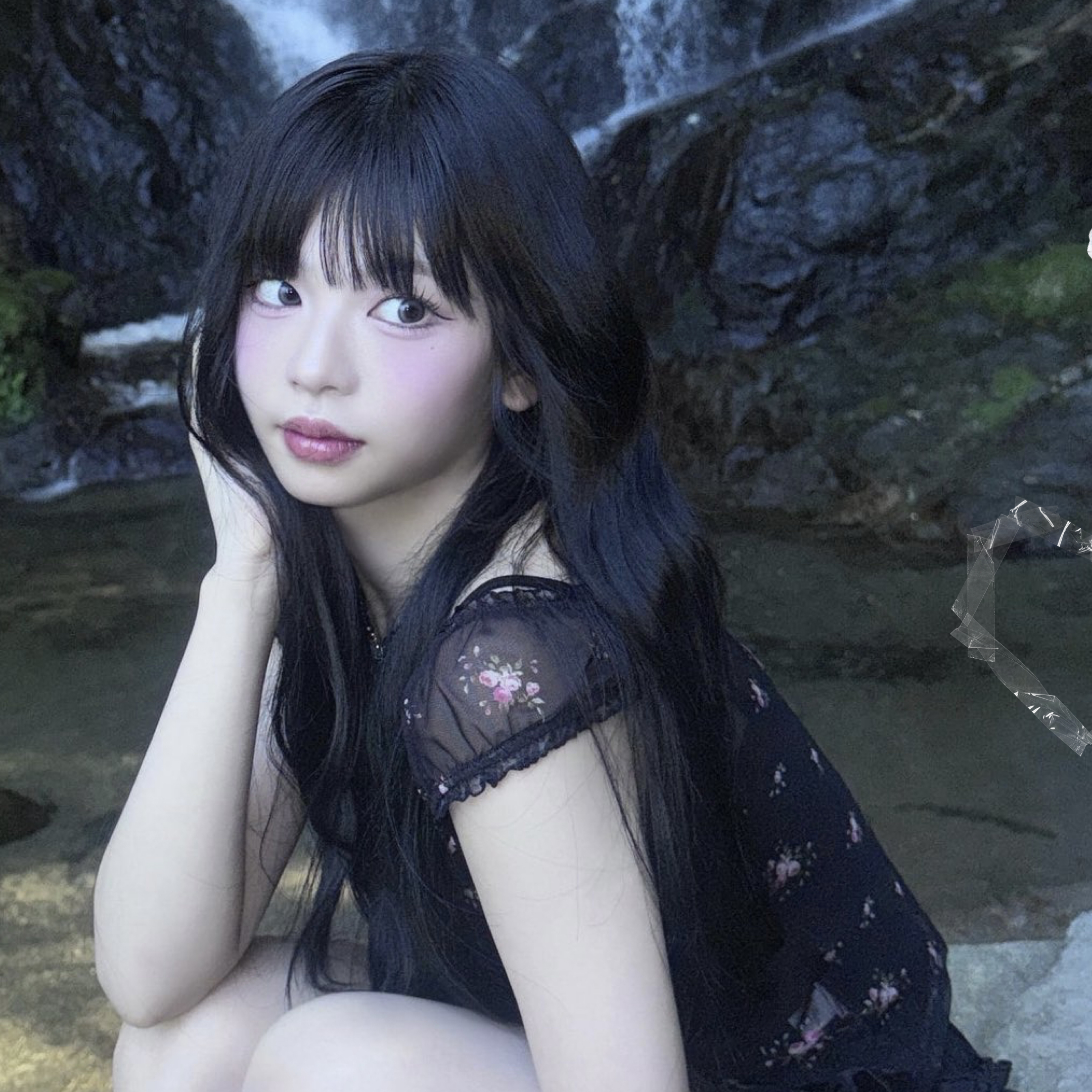 Behind-the-scenes cut of Murakami Rinon (ME:I)