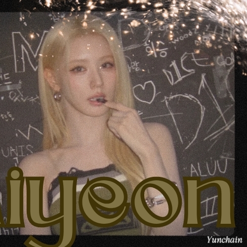 Recent activity shot of Miyeon (i-dle)