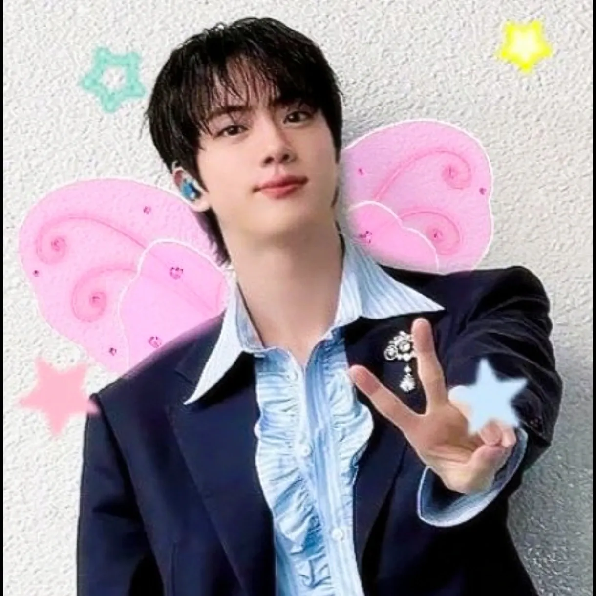 A moment captured by Jin (BTS)'s fan