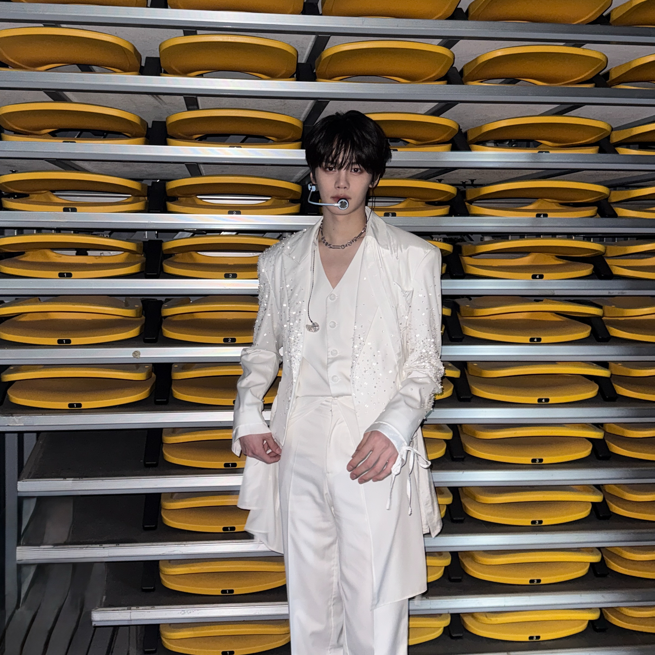 A moment captured by Kim Gyuvin's fan