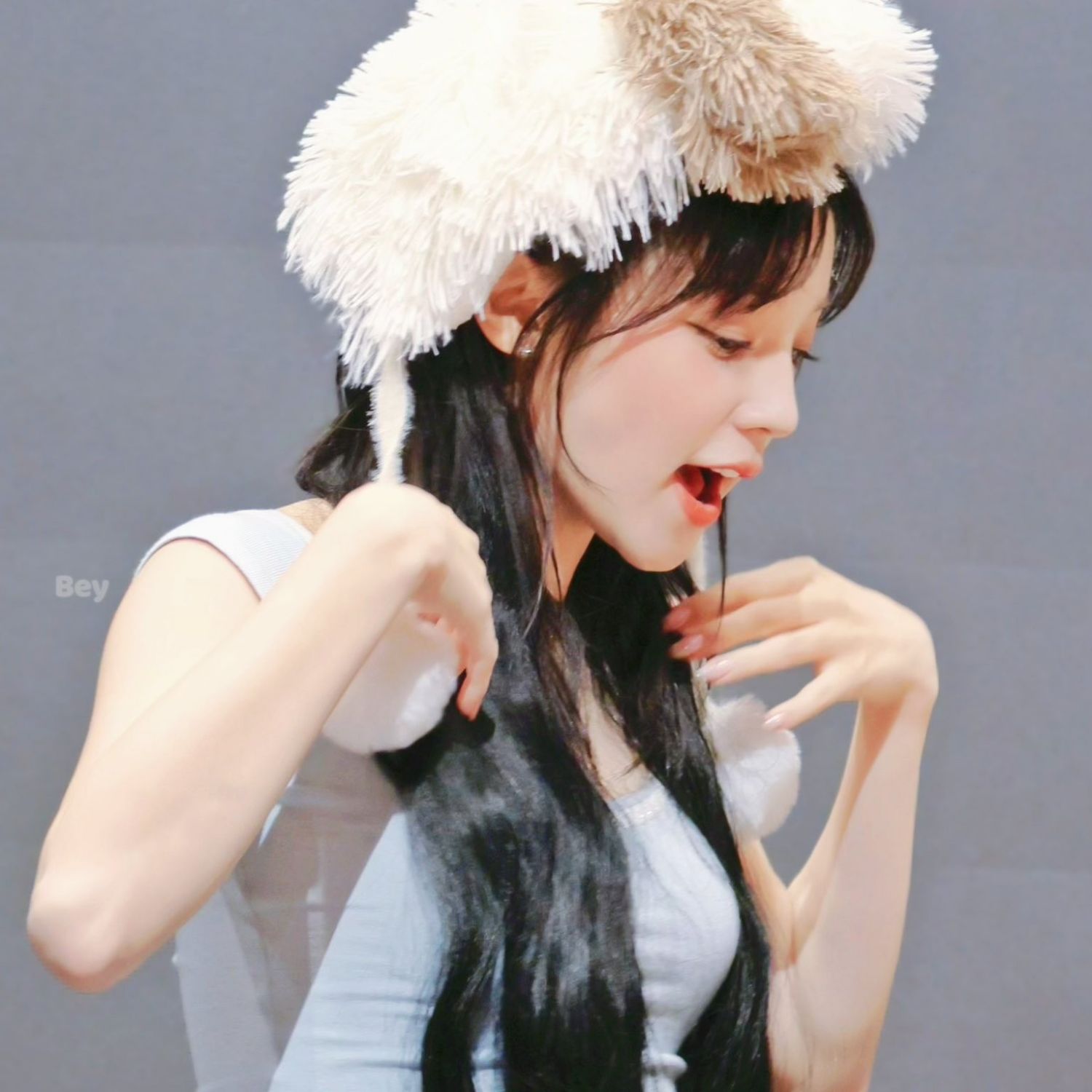 Momen yang diabadikan oleh penggemar Yuqi (i-dle)