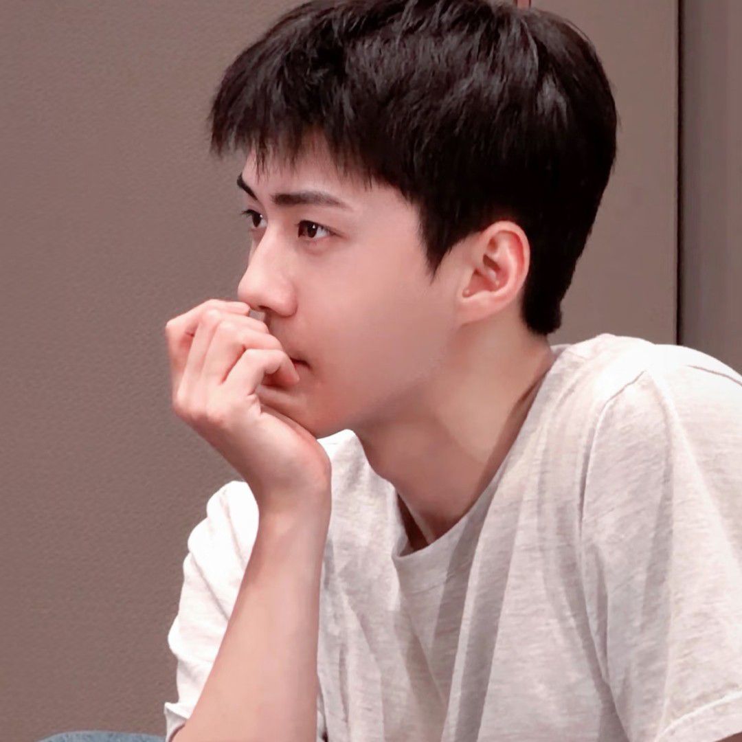 Recent activity shot of Sehun (EXO)