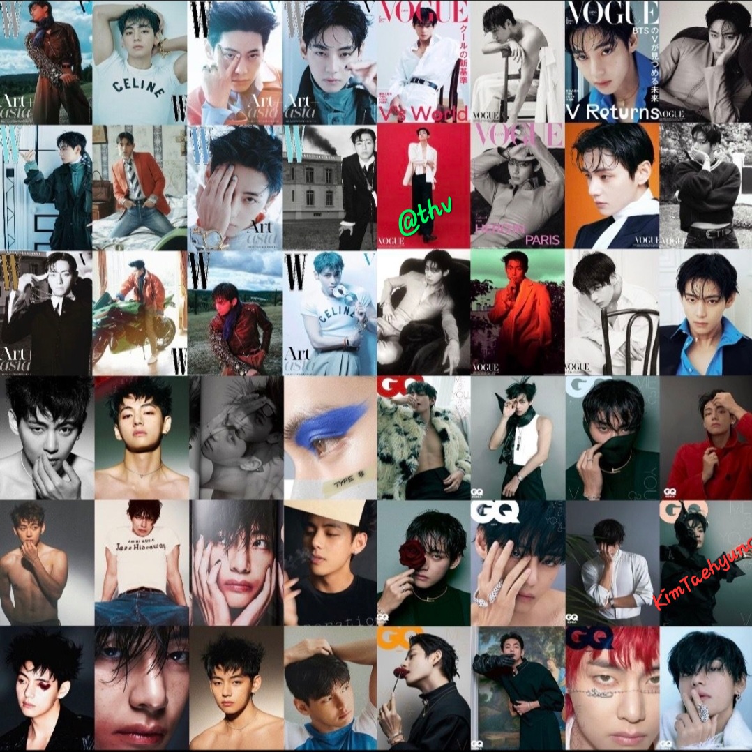 Recent activity shot of V (BTS)