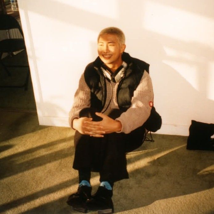 A moment captured by RM (BTS)'s fan