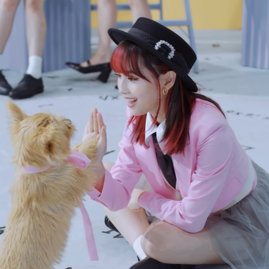 Momen yang diabadikan oleh penggemar Momo (TWICE)