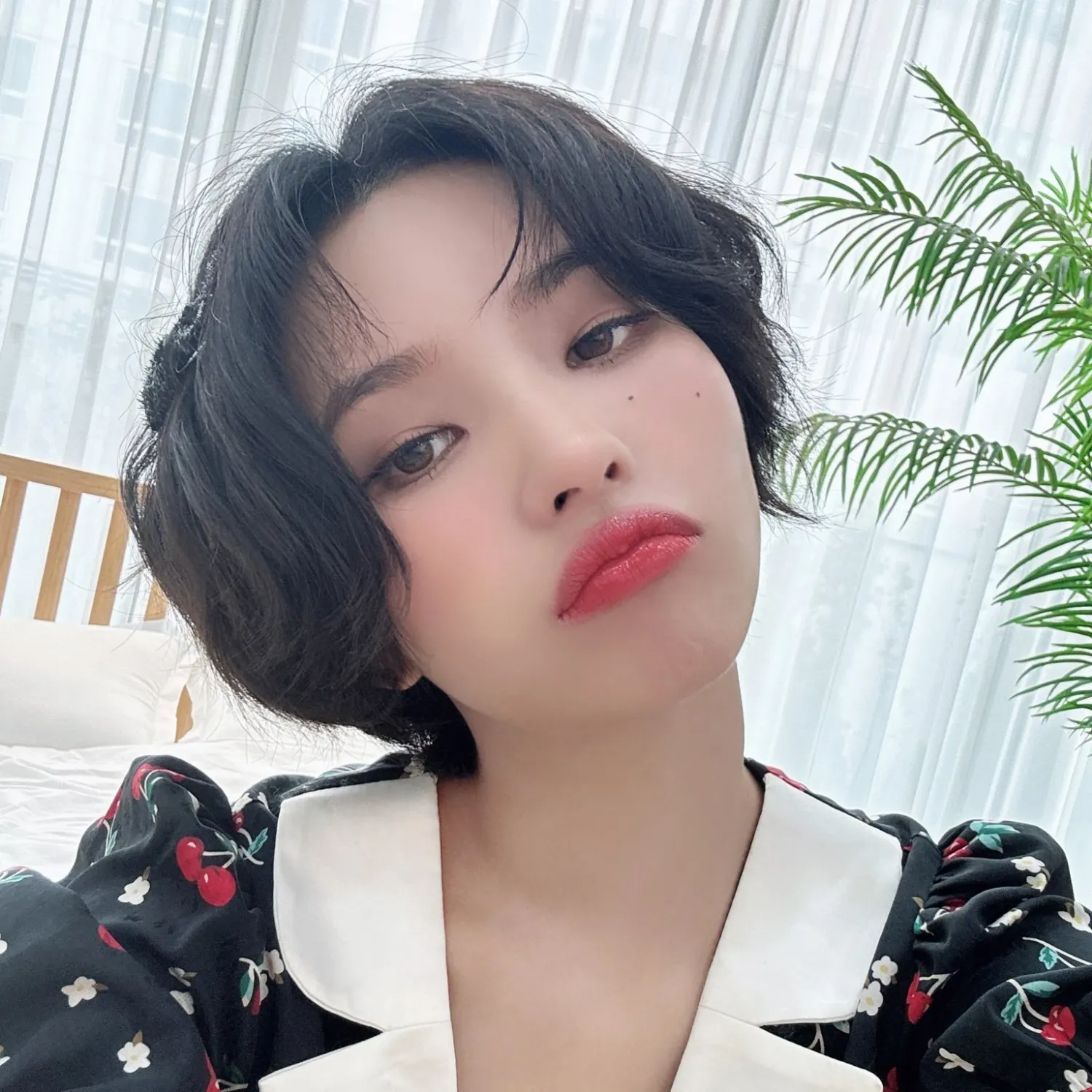 Recent activity shot of Soyeon (i-dle)