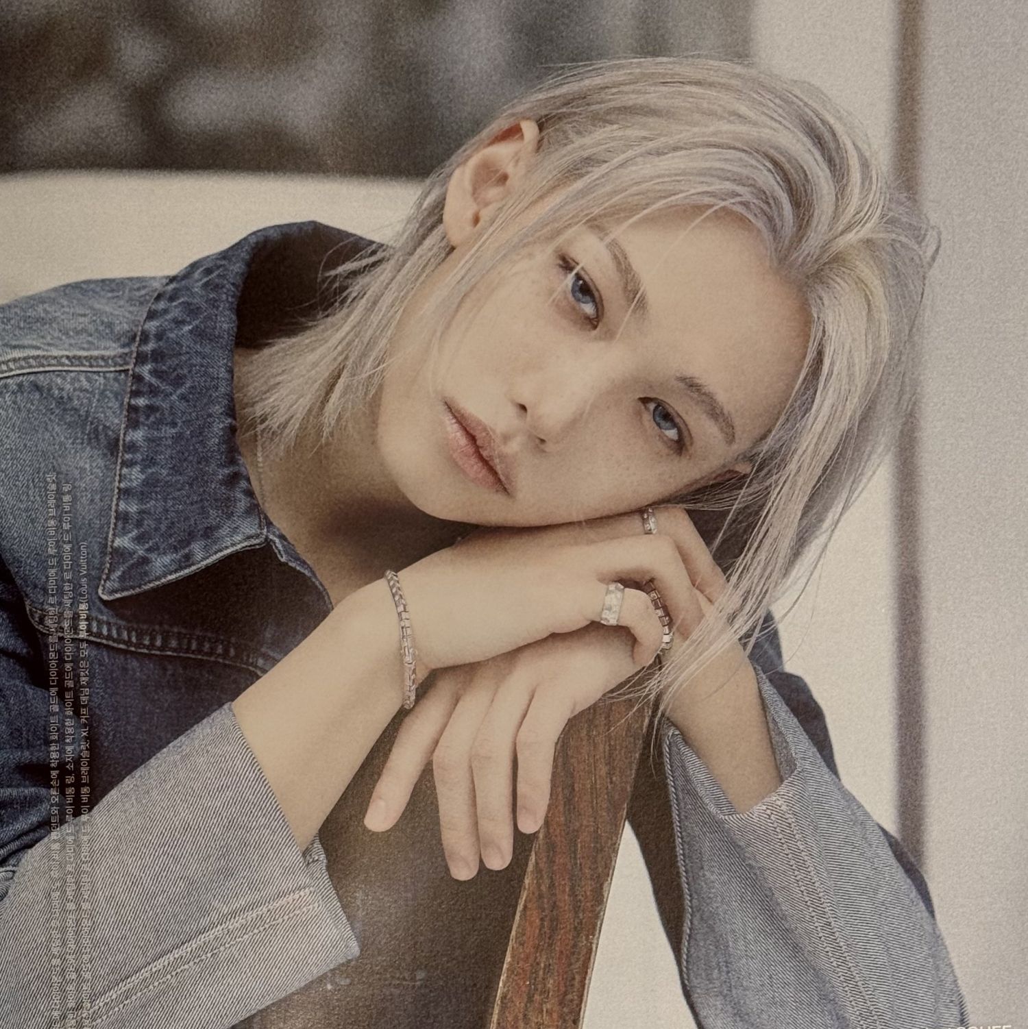 A moment captured by Felix (Stray Kids)'s fan