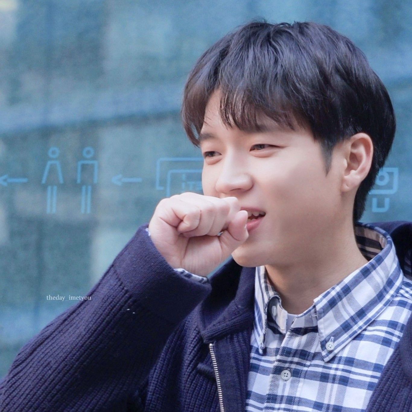 Recent activity shot of Woohyun (INFINITE)