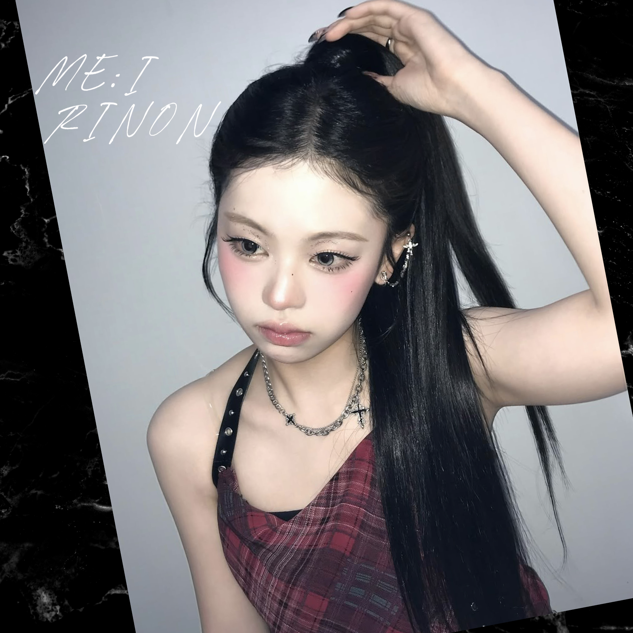 未開封 村上璃杏 ME:I Hi-Five ネックストラップ B賞 未開封 村上璃杏