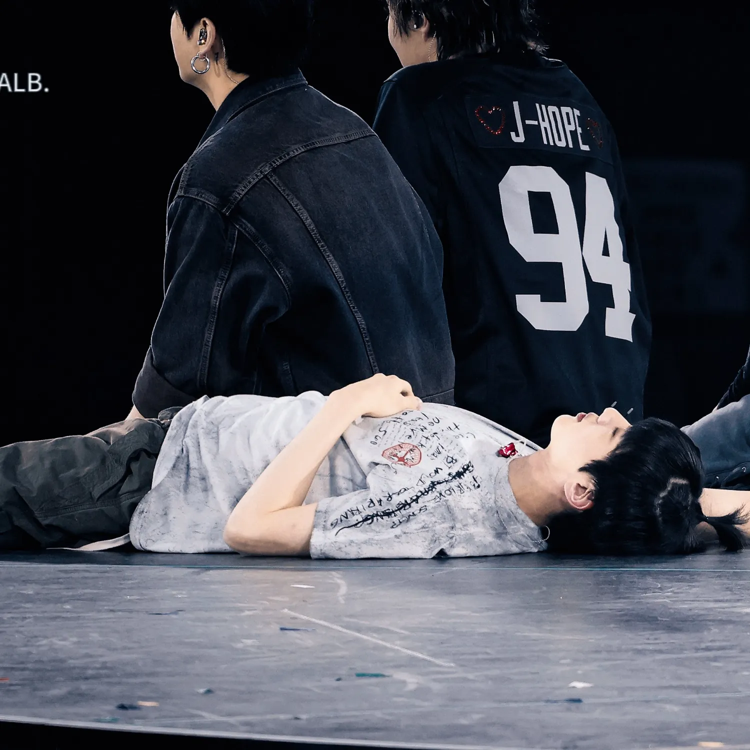 Potret di balik layar Jin (BTS)