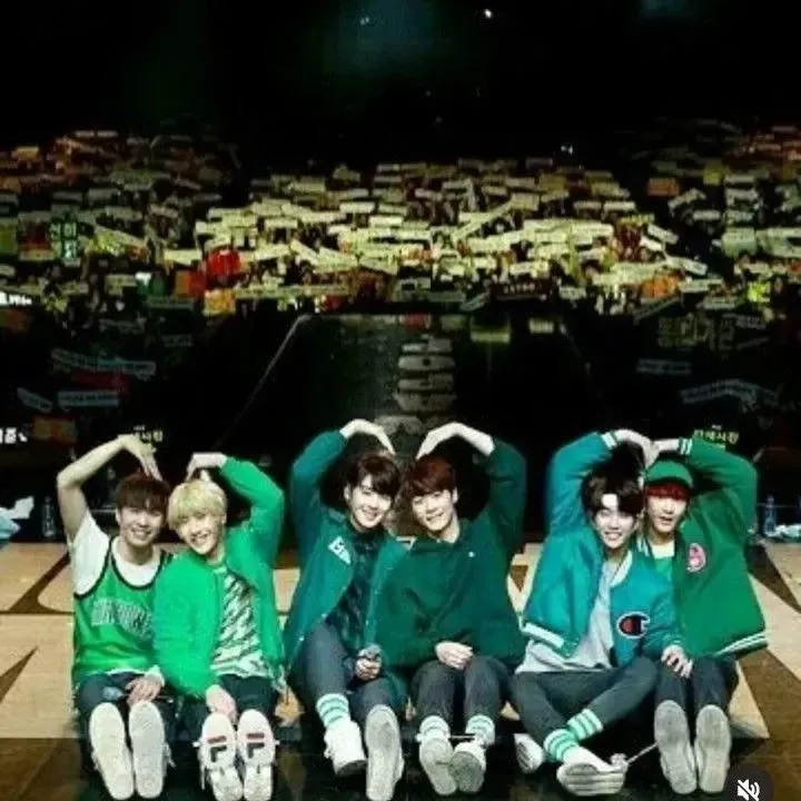 A moment captured by ASTRO's fan