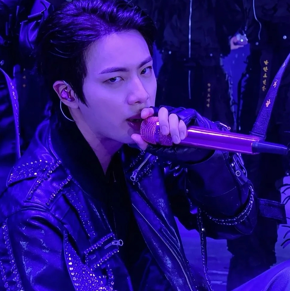 Recent activity shot of Jin (BTS)