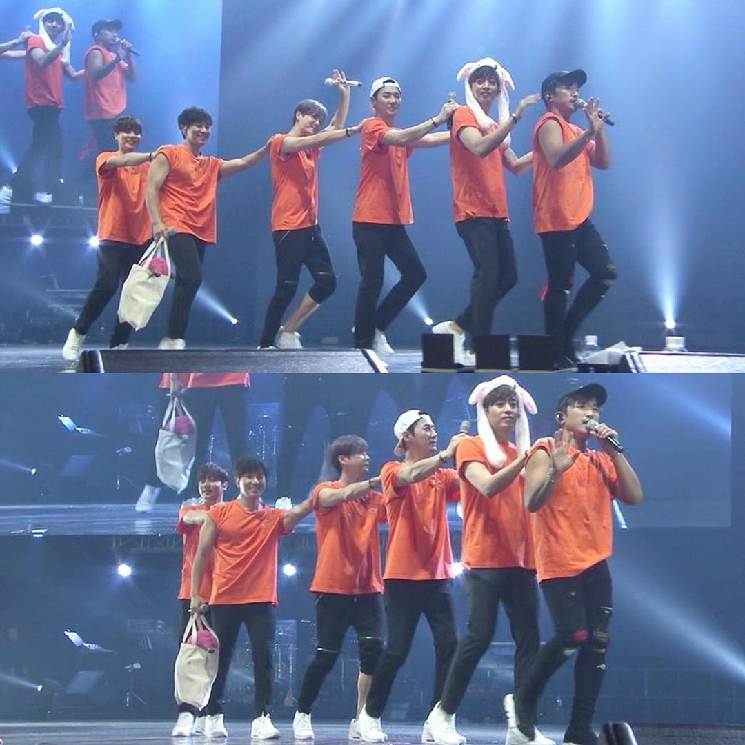 Behind-the-scenes cut of SHINHWA