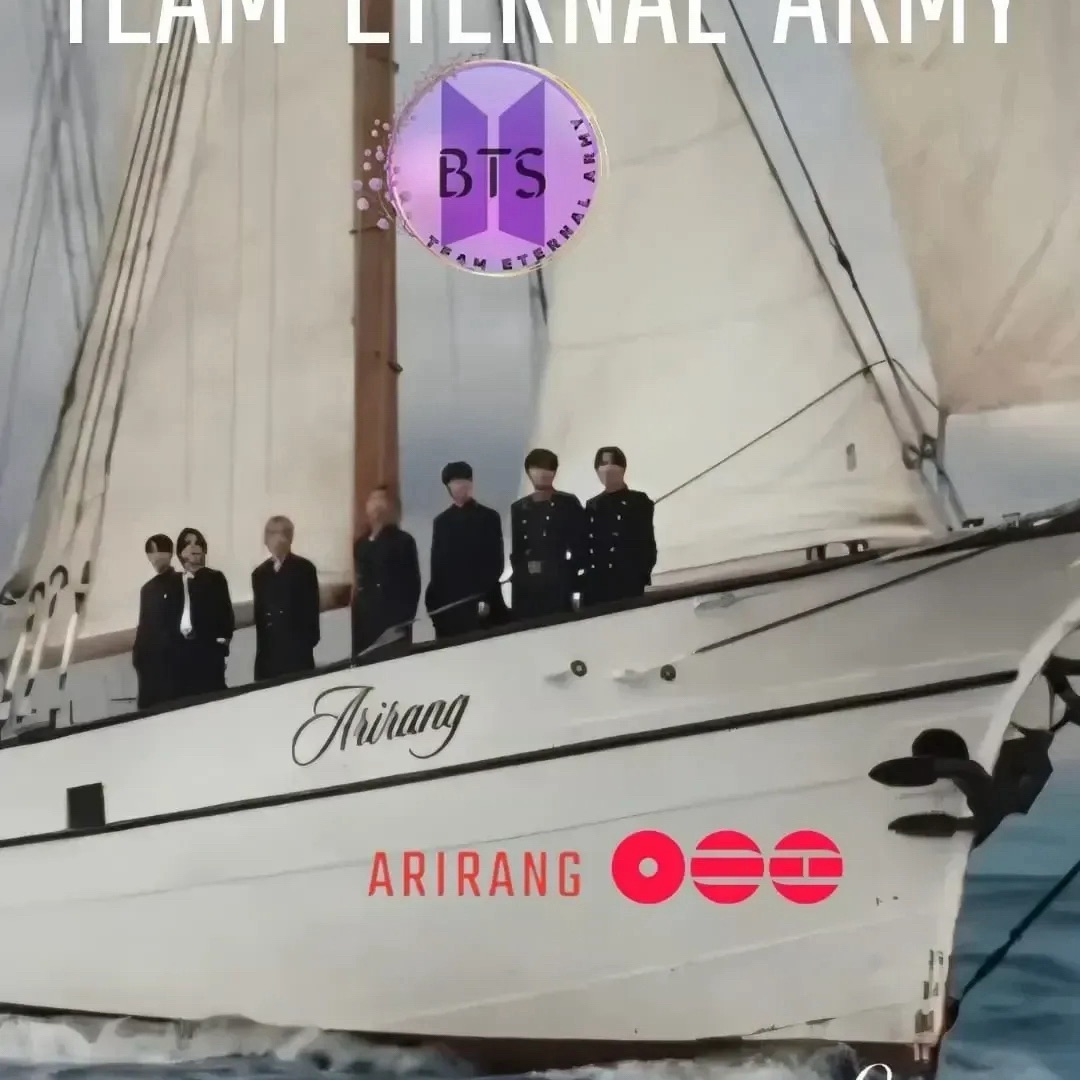 A moment captured by BTS's fan