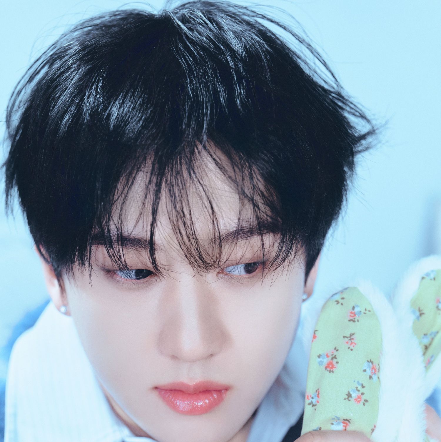 A moment captured by Changbin (Stray Kids)'s fan