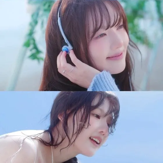 Momen yang diabadikan oleh penggemar Yerin (GFRIEND)