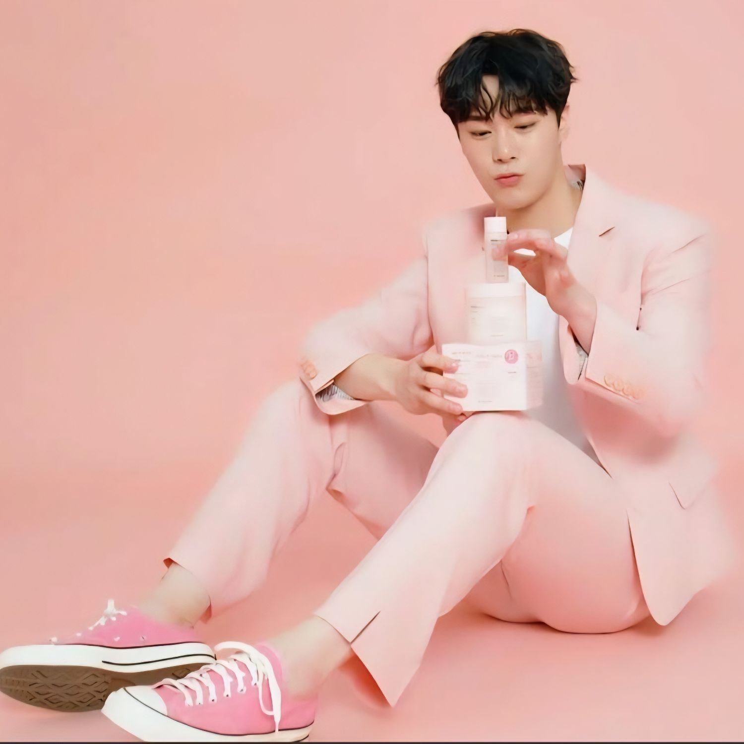 Recent activity shot of Moonbin (ASTRO)