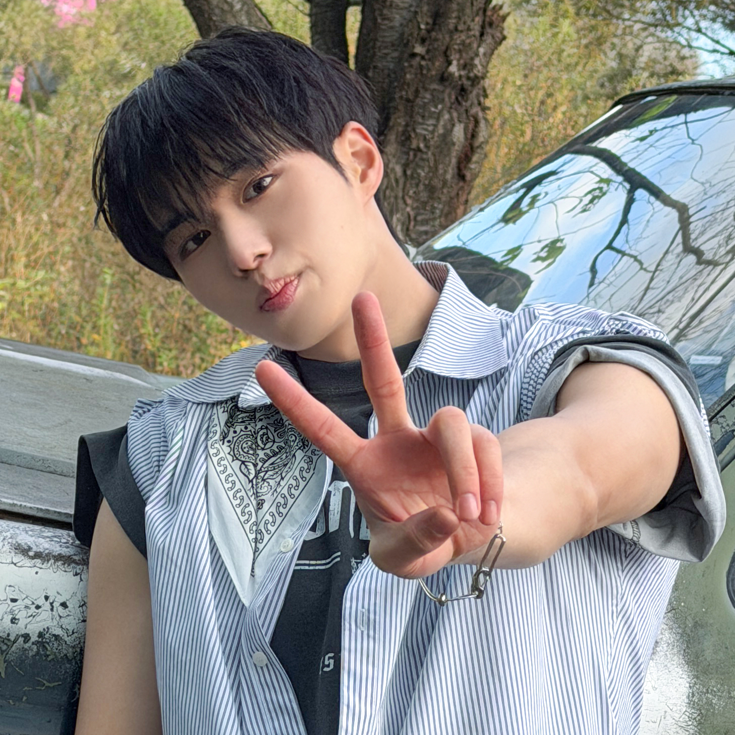 Recent activity shot of Kim Junseo (ALPHA DRIVE ONE)